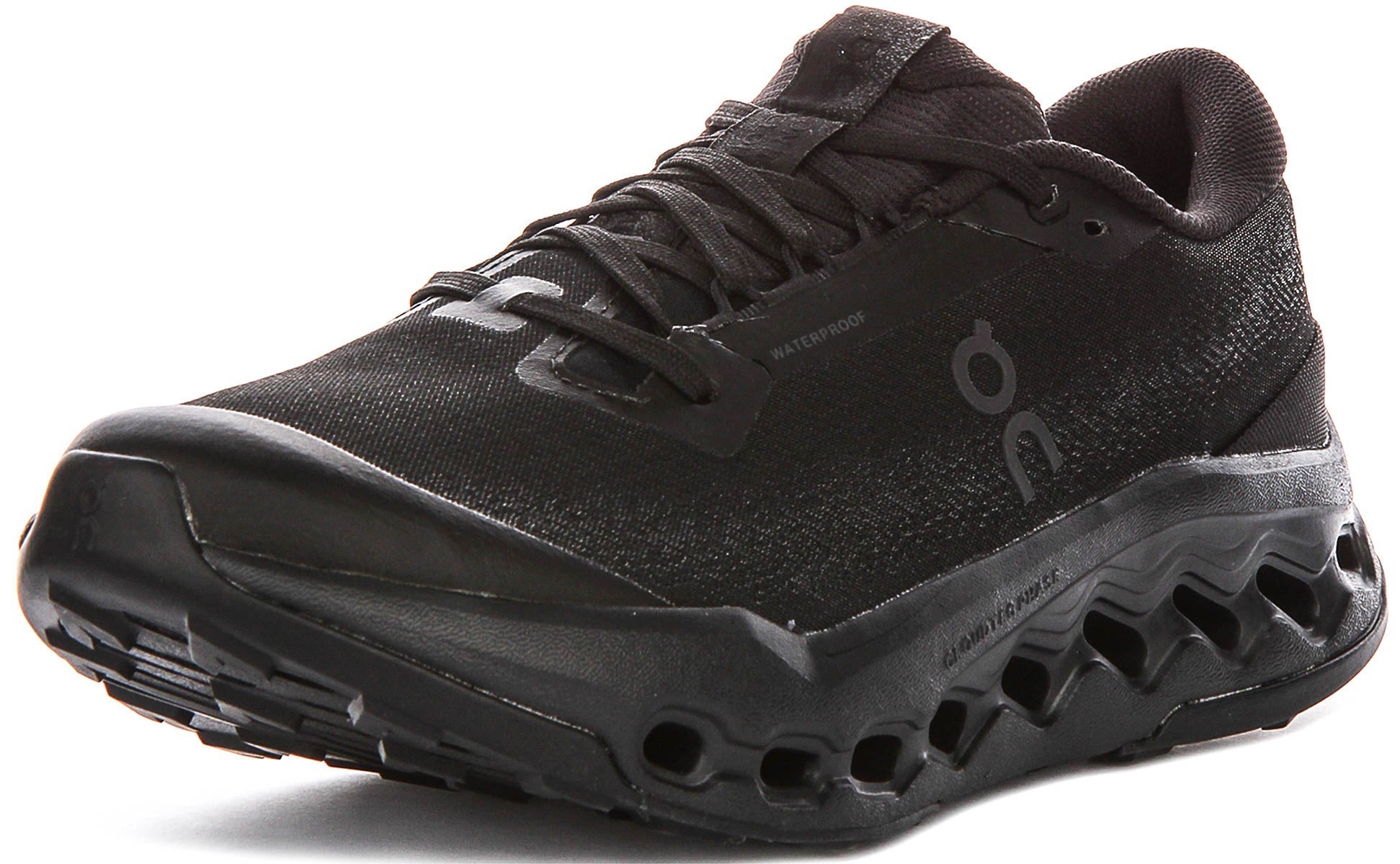 On Running Cloudsurf Trail 2 Waterproof In Black For Men