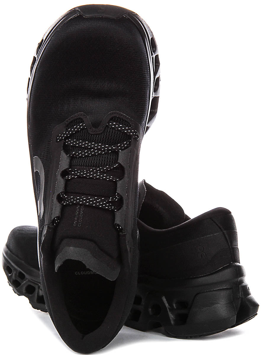 On Running Cloudmonster 3 In All Black For Men
