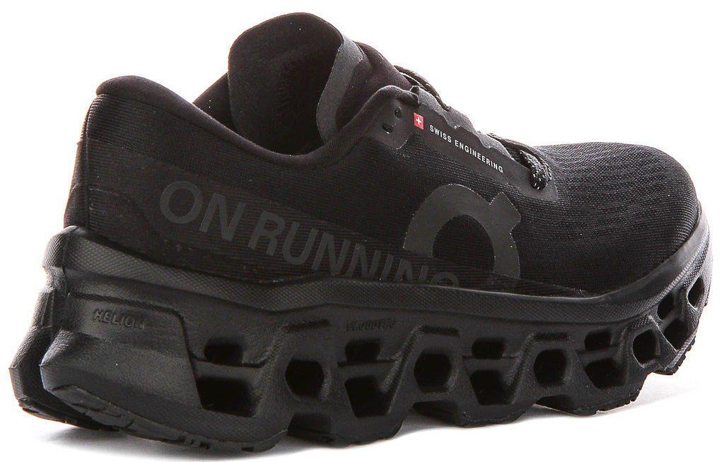 On Running Cloudmonster 3 In Black For Women