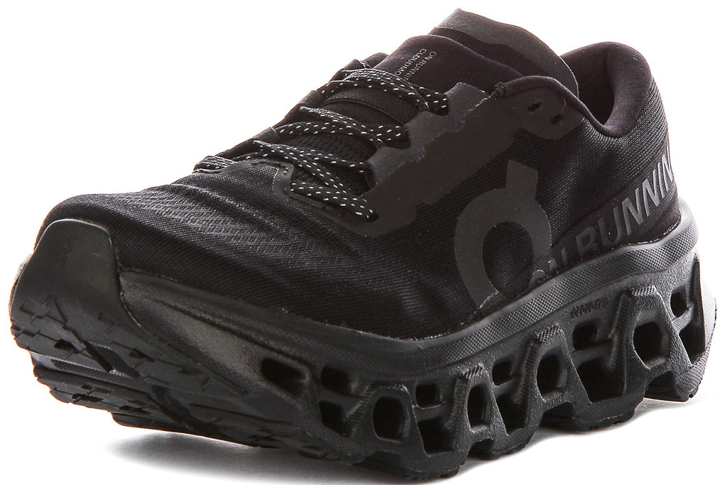 On Running Cloudmonster 3 In Black For Women