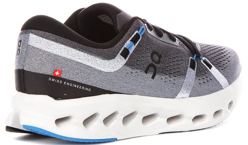On Running Cloudsurfer 2 In Black Grey For Men