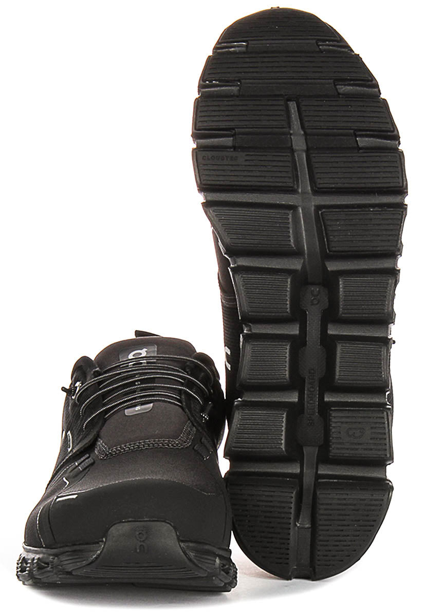 On Running Cloud 6 Waterproof In All Black For Men