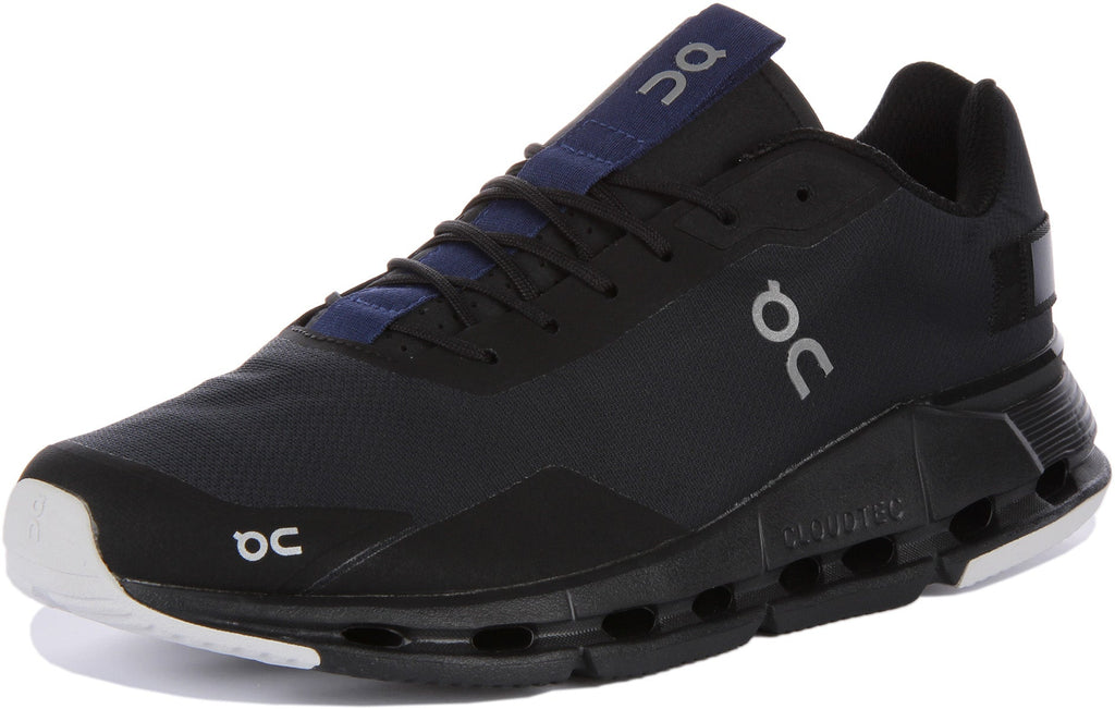On Running Cloudnova Form In Black Blue For Men
