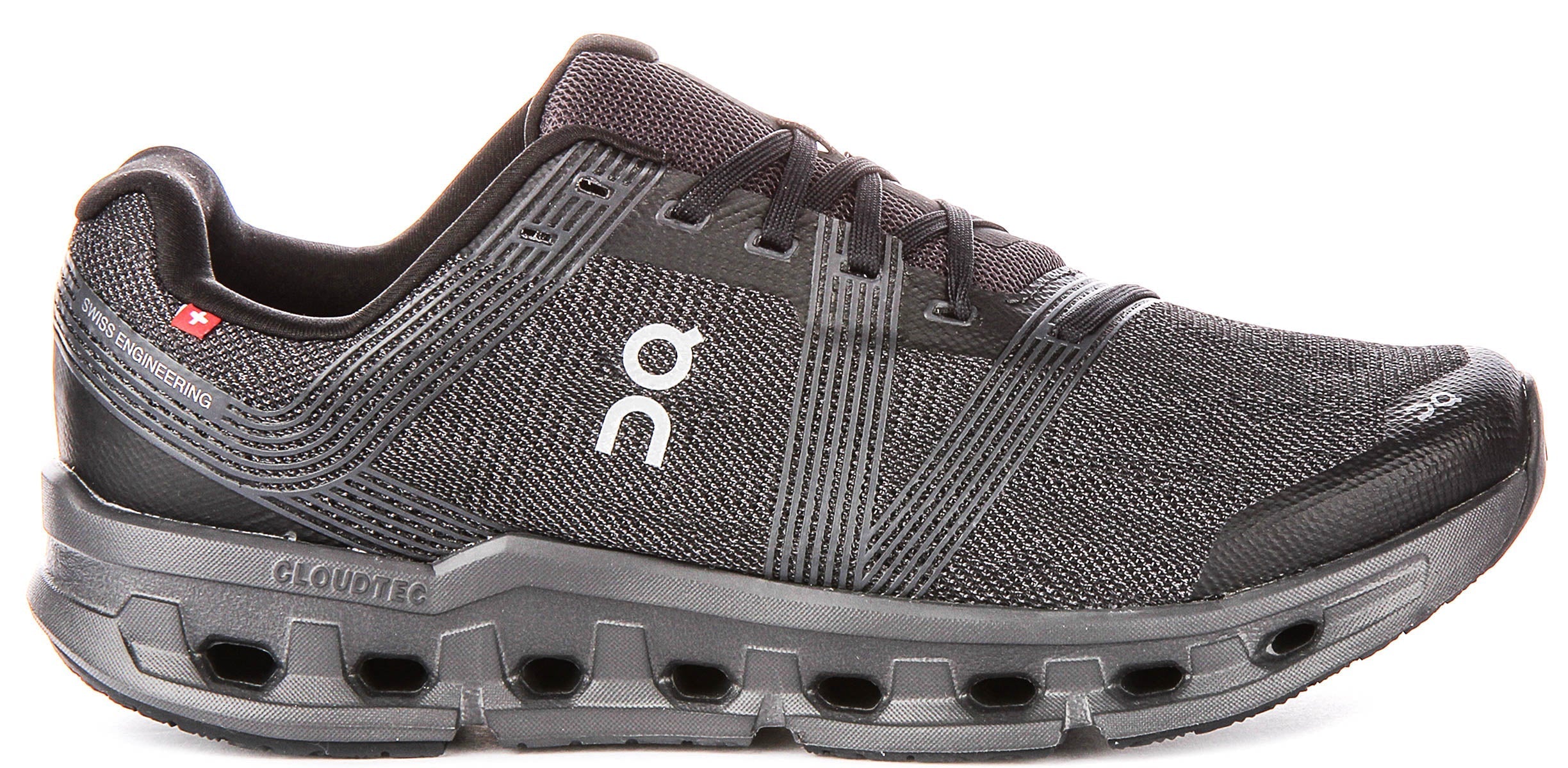 On Running Cloudgo In Black Grey For Men