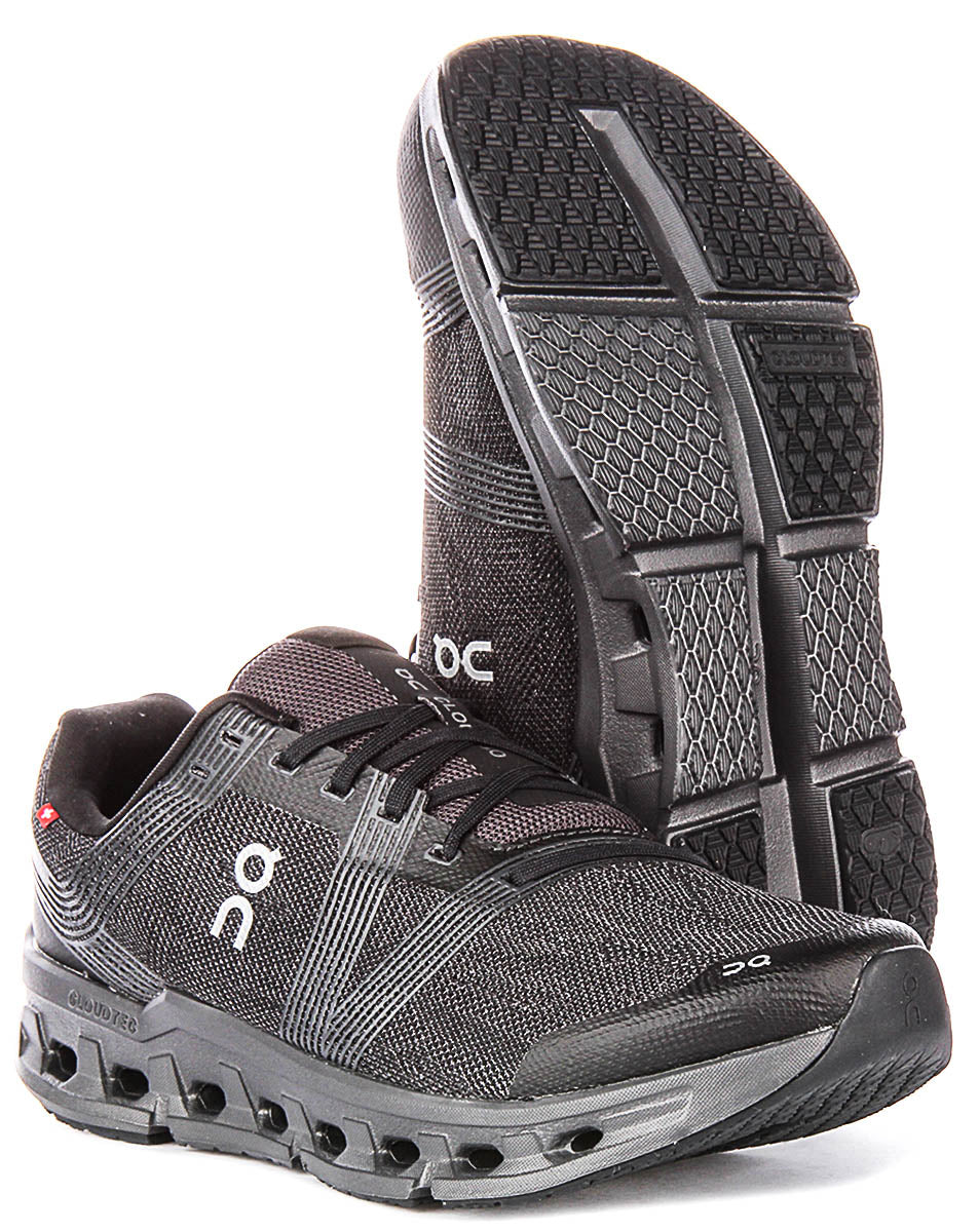 On Running Cloudgo In Black Grey For Men