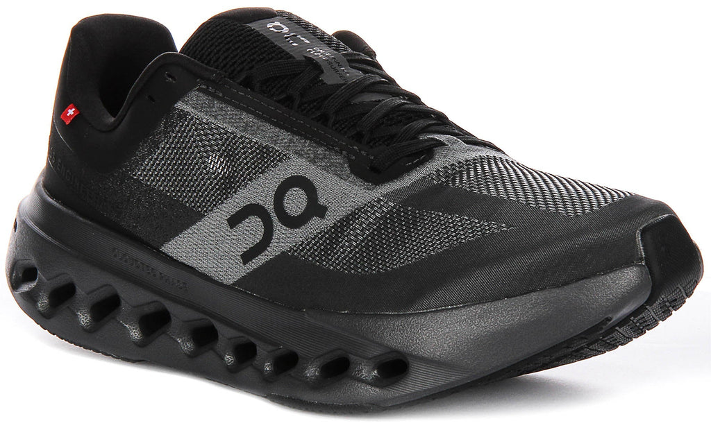 On Running Cloudsurfer Next In Black Grey For Women