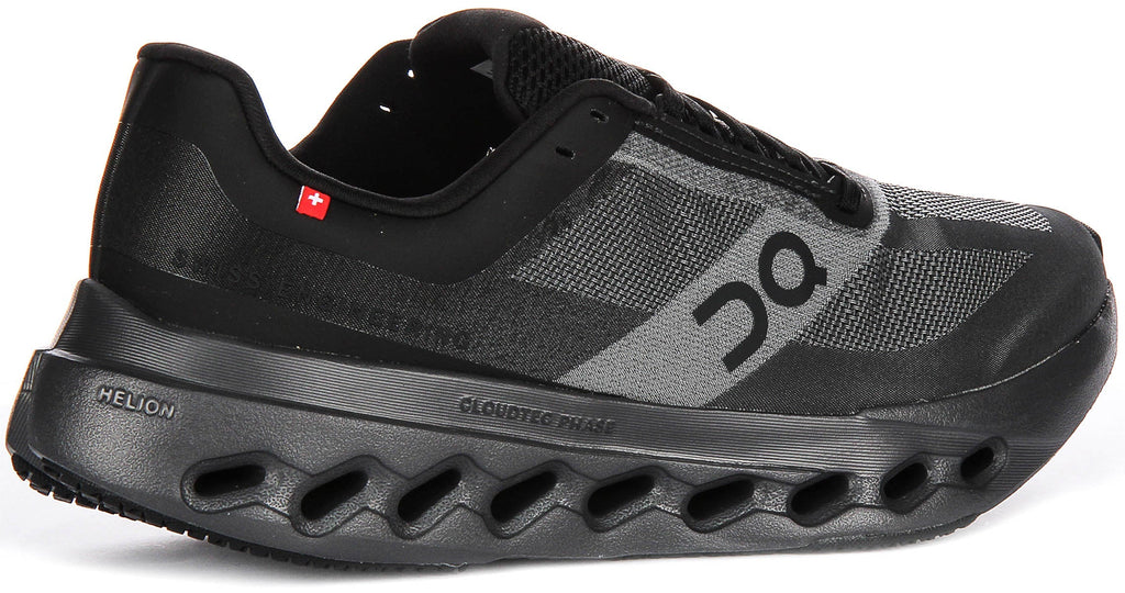 On Running Cloudsurfer Next In Black Grey For Women