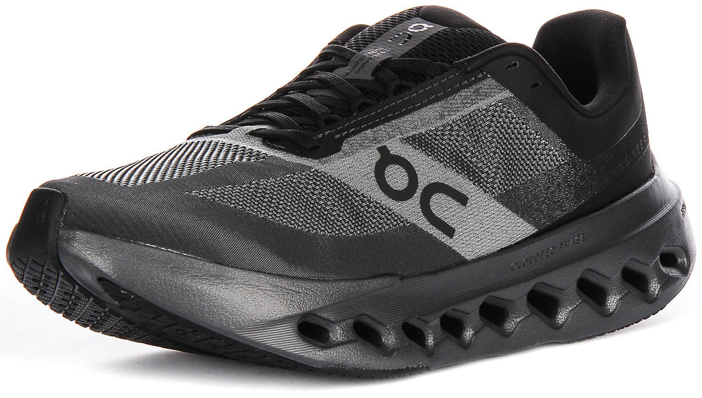 On Running Cloudsurfer Next In Black Grey For Women