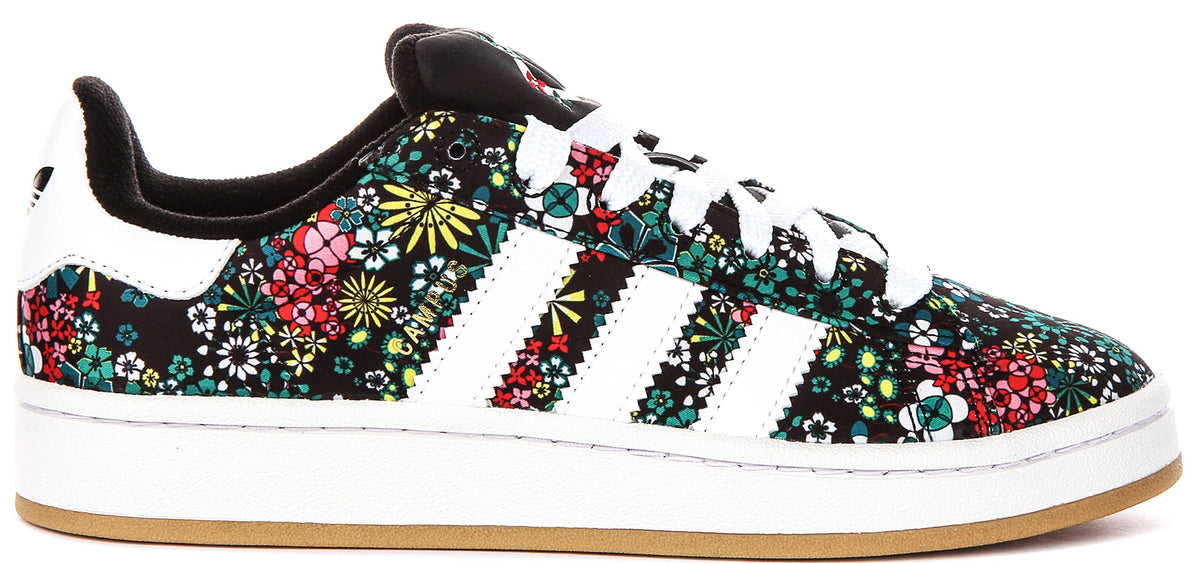 Adidas Campus 00S X Liberty Print In Black Florals For Junior
