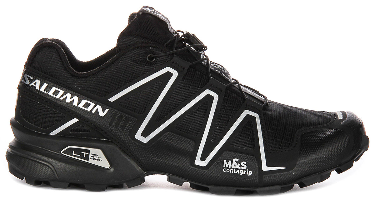 Salomon Speedcross 3 In Black Silver