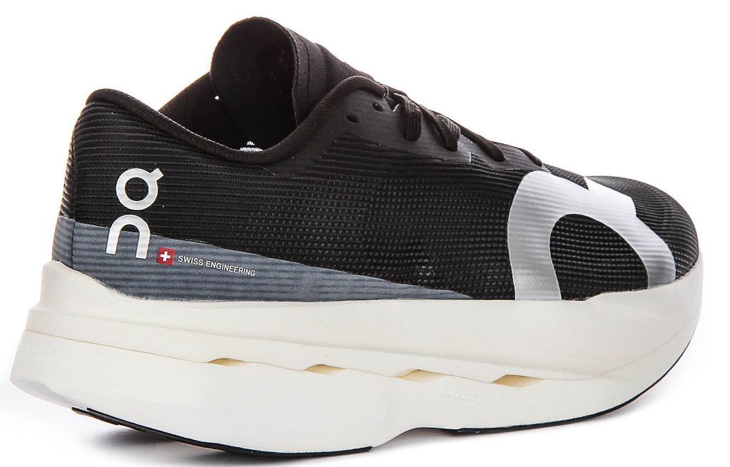 On Running Cloudboom Volt In Black White For Men