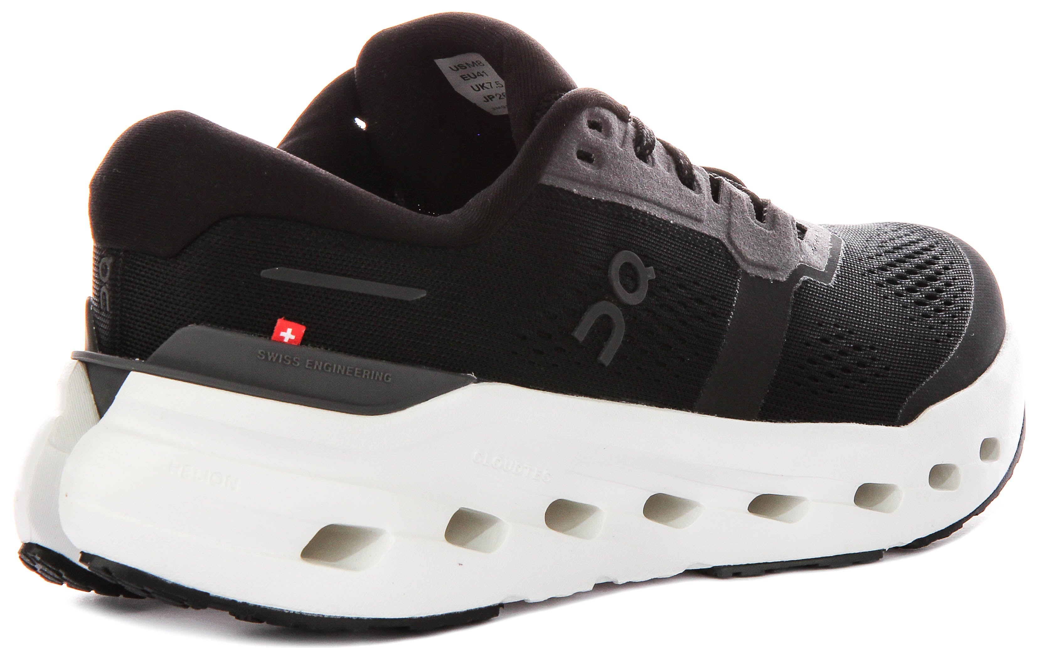 On Running Cloudrunner 3 In Black White For Men