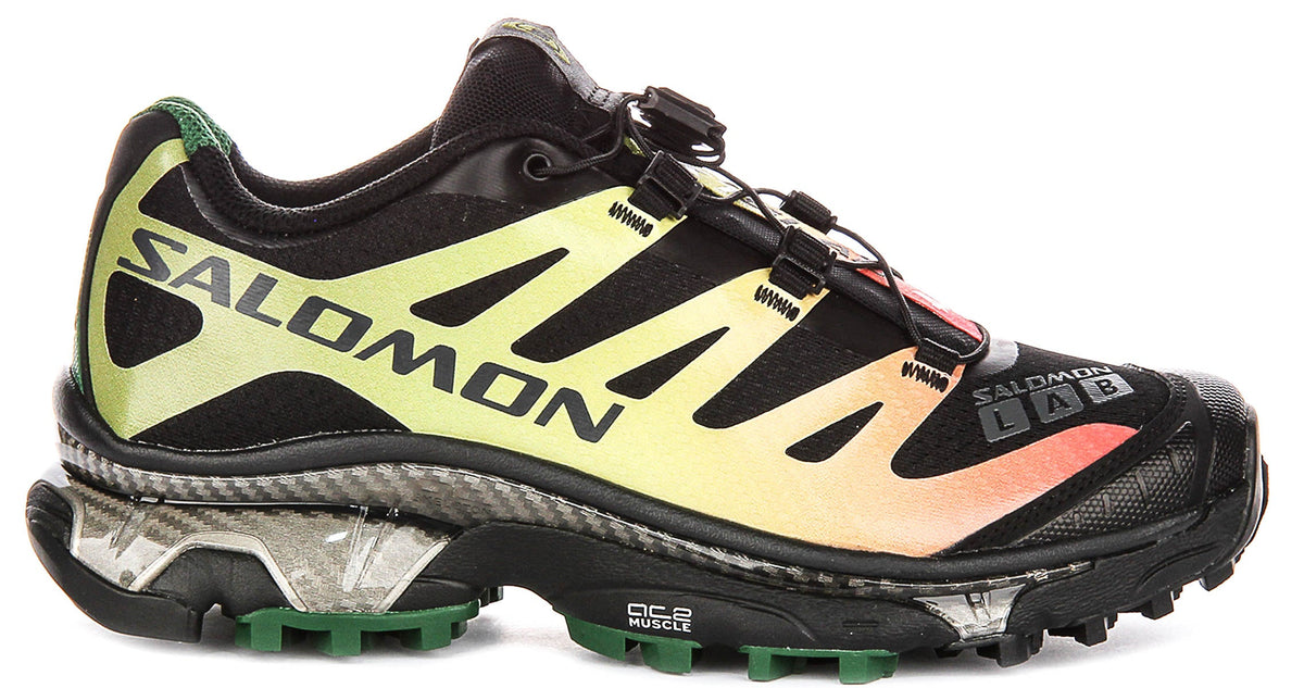 Salomon XT-4 OG In Black Yellow Sneakers