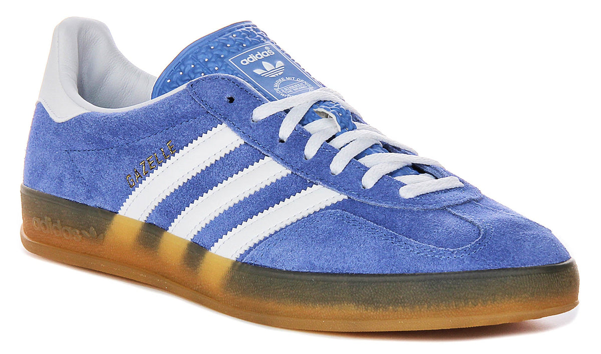 Adidas Gazelle Indoor In Blue White