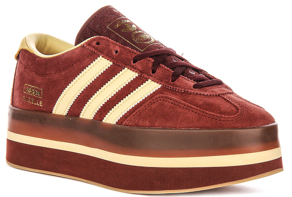 Adidas Gazelle Stack W In Brown For Women