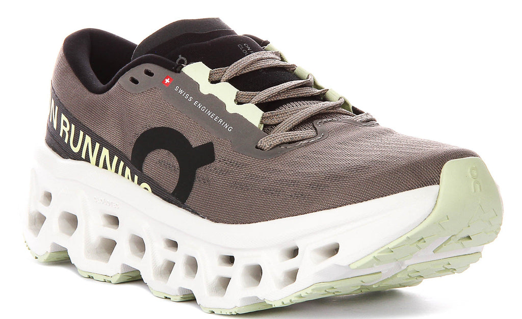 On Running Cloudmonster 3 In Brown Beige For Women