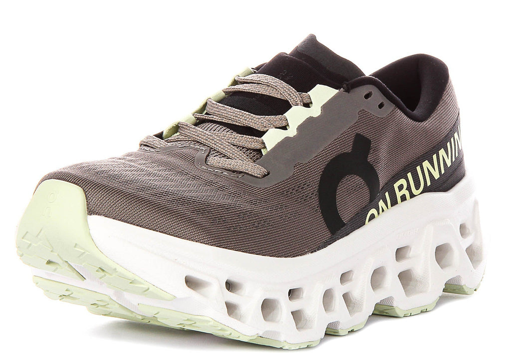 On Running Cloudmonster 3 In Brown Beige For Women