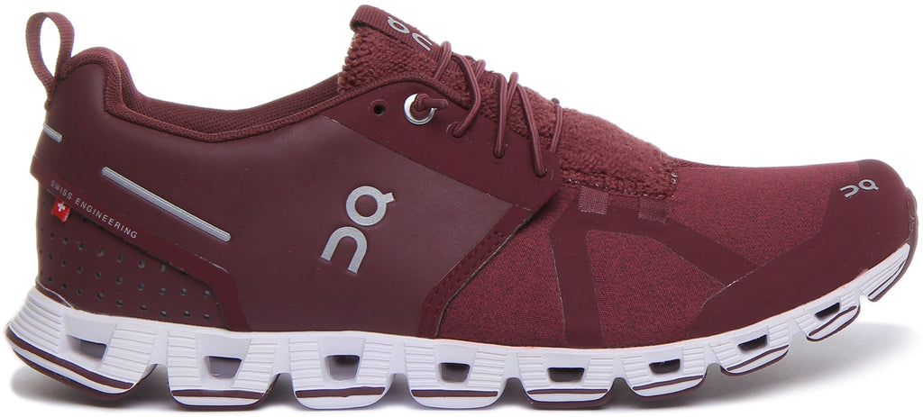 On Running Cloud Terry In Burgundy For Men