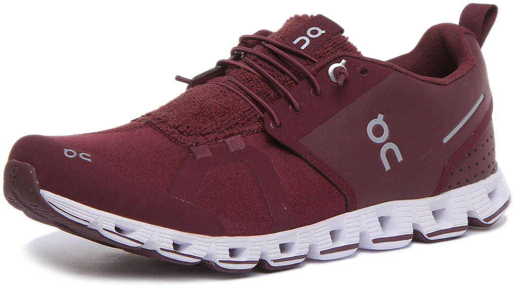 On Running Cloud Terry In Burgundy For Men
