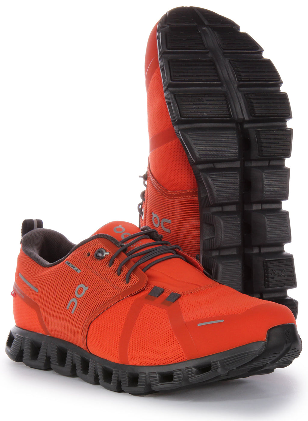 On Running Cloud 5 Waterproof In Flame For Men