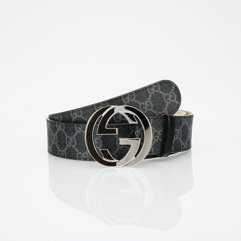 Reversible Leather Belt with Silver Buckle – Premium Leather Belt