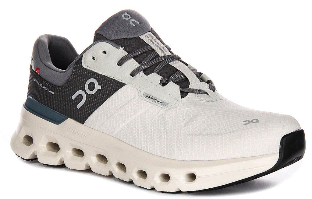 On Running Cloudrunner 2 Waterproof In Grey For Men