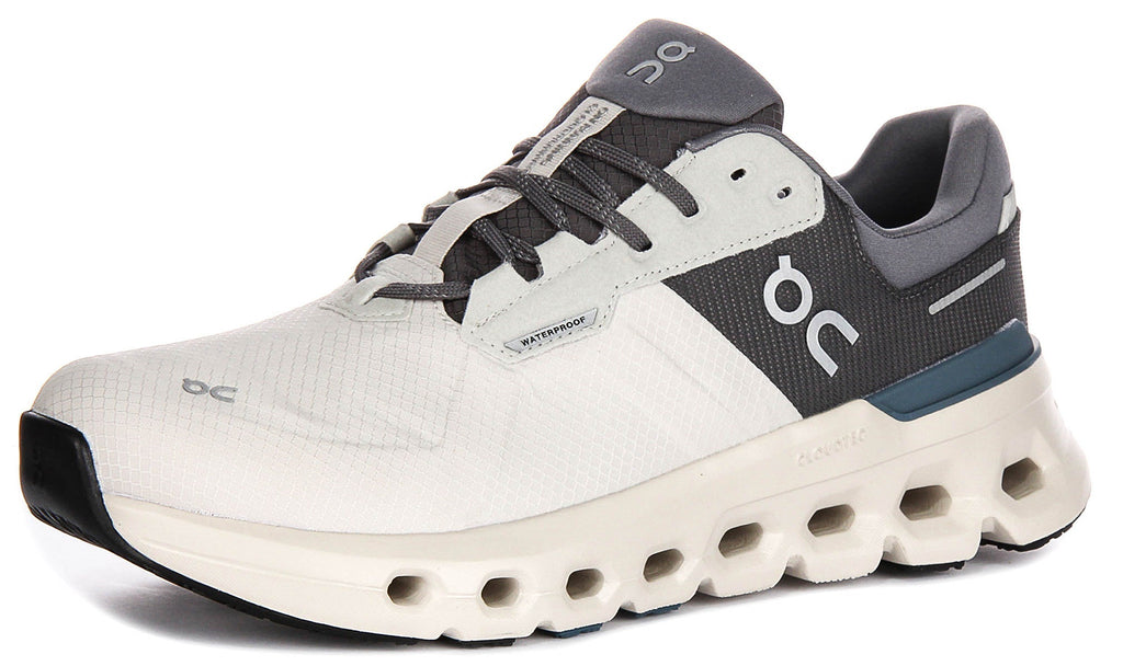 On Running Cloudrunner 2 Waterproof In Grey For Men