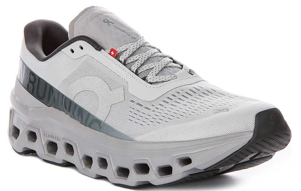 On Running Cloudmonster 1 In Grey For Men