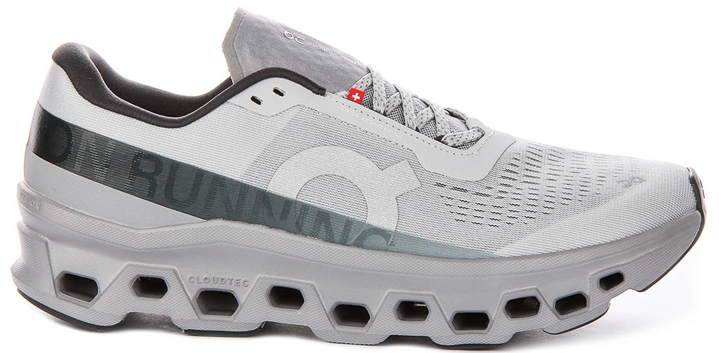 On Running Cloudmonster 1 In Grey For Men
