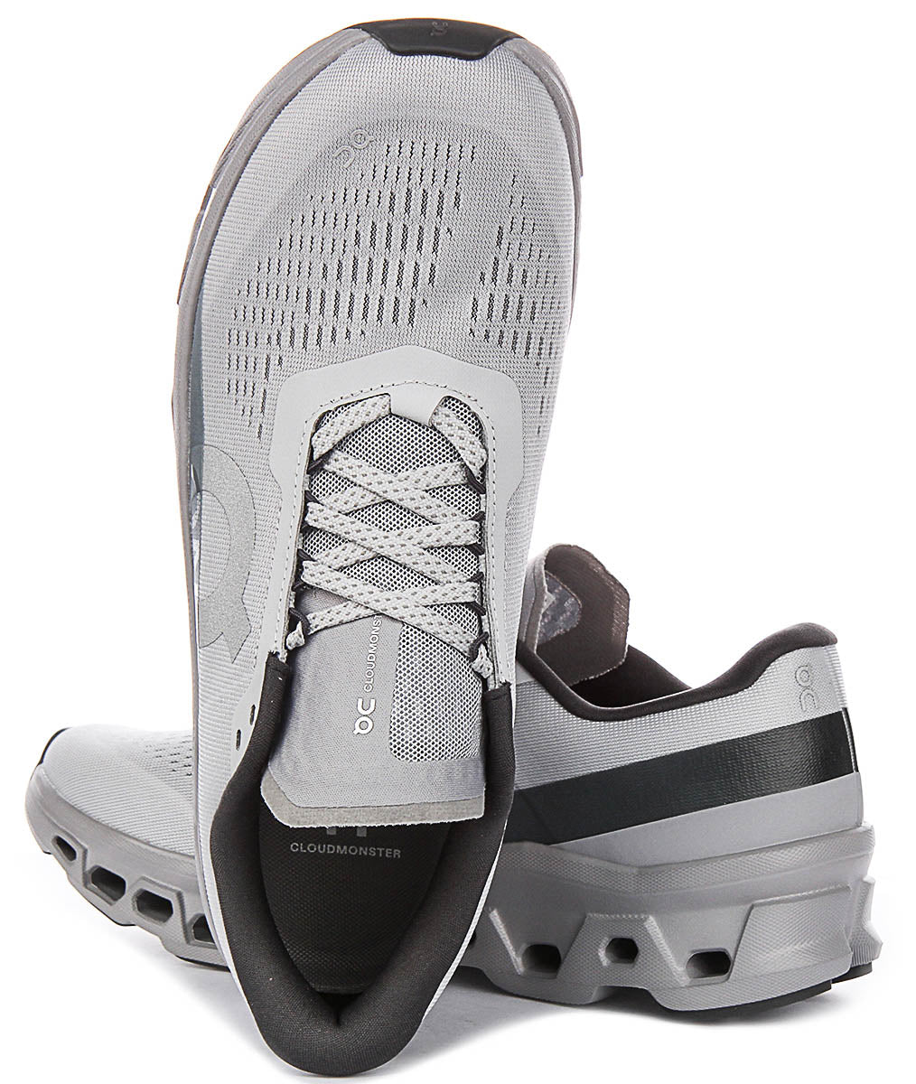 On Running Cloudmonster 1 In Grey For Men
