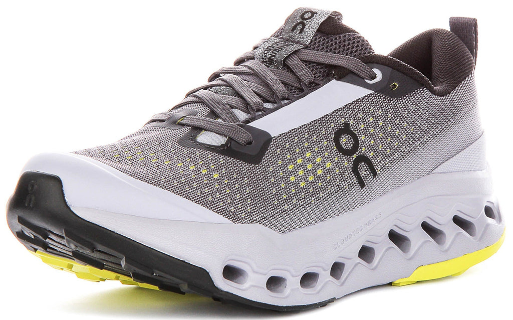 On Running Cloudsurfer Trail 2 In Grey For Women