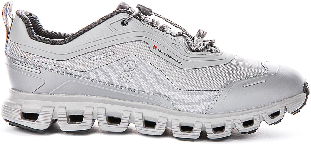 On Running Cloud 6 Geo Waterproof In Grey For Men