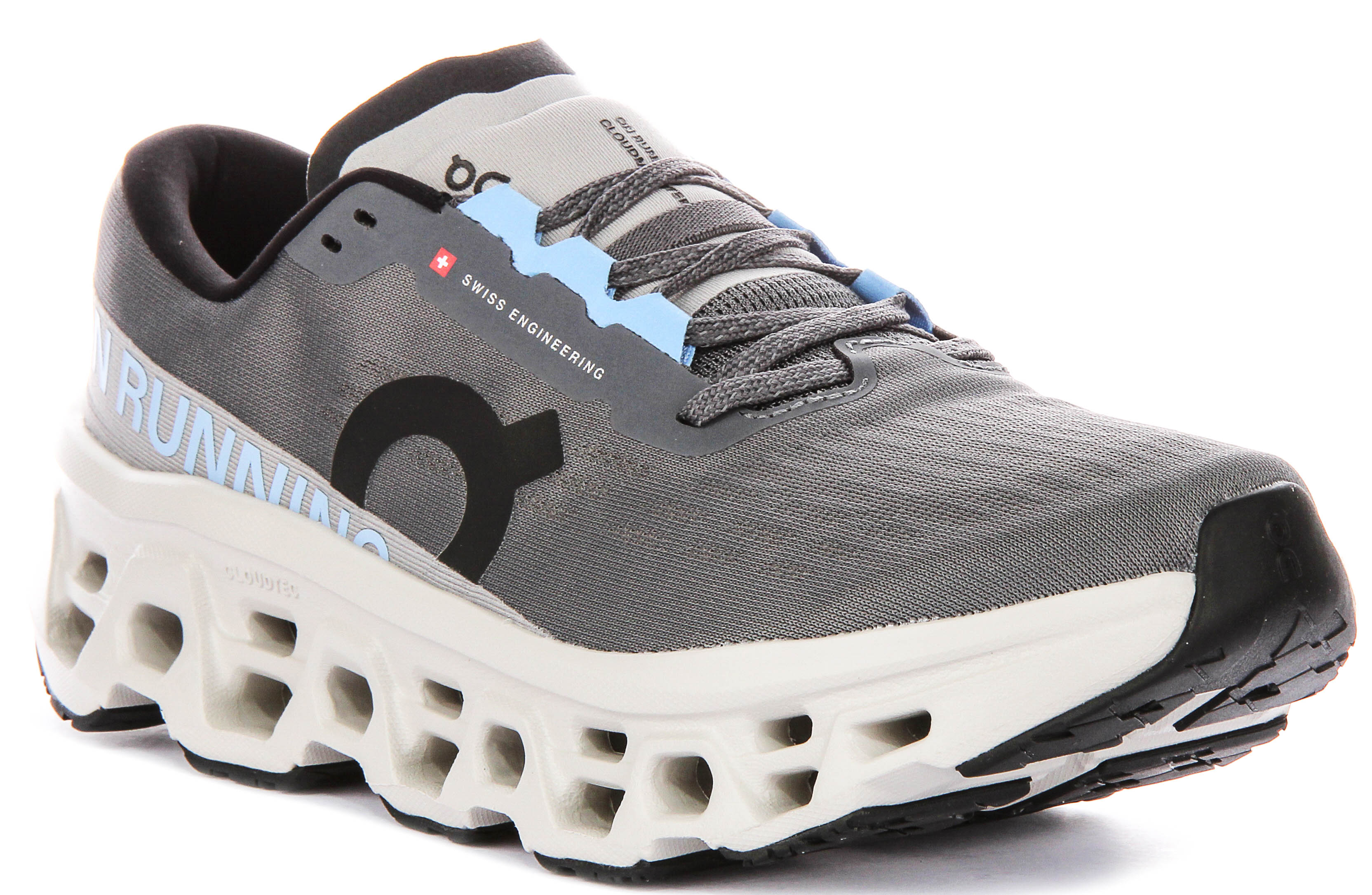 On Running Cloudmonster 3 In Grey For Men