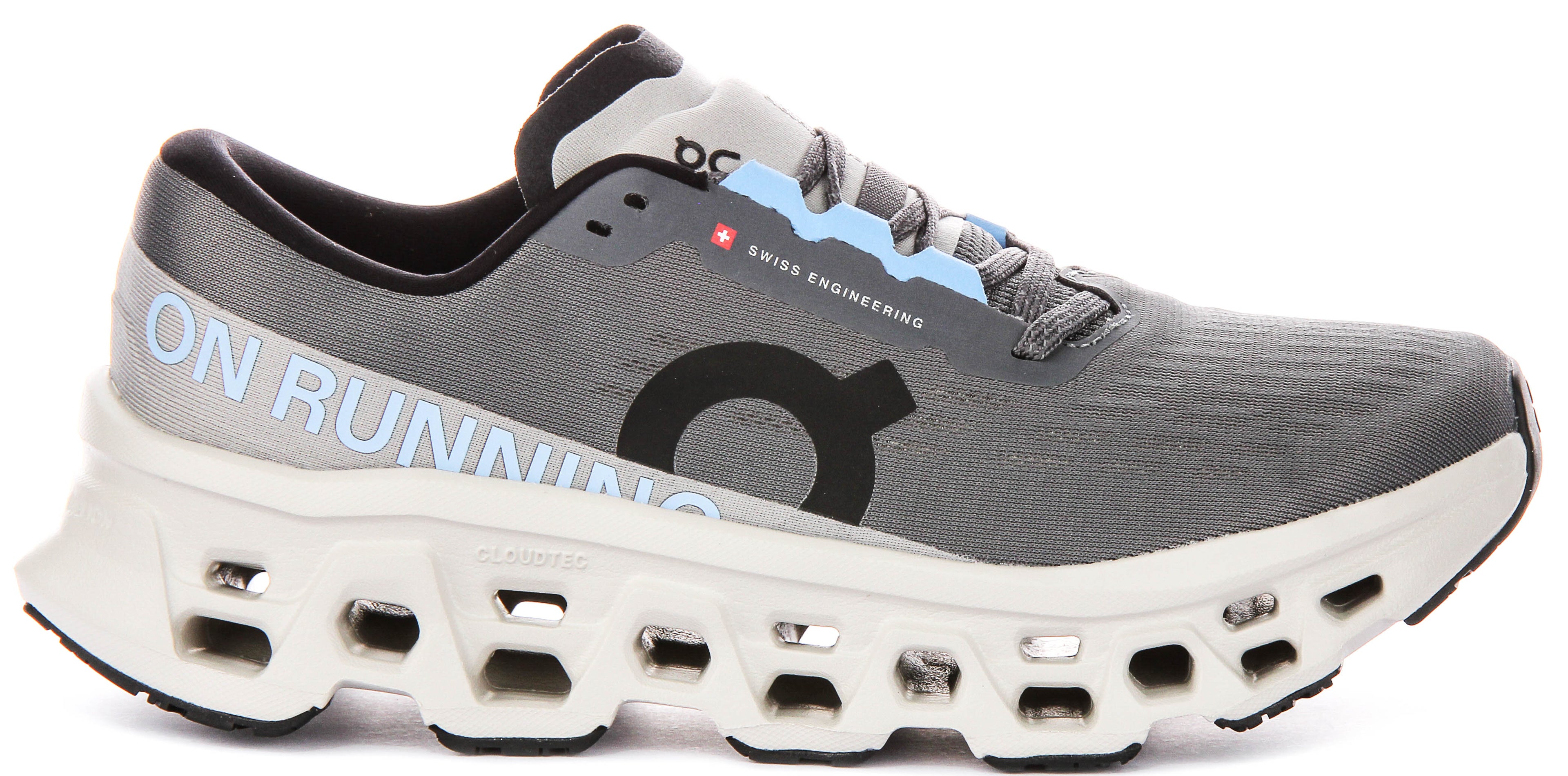 On Running Cloudmonster 3 In Grey For Men