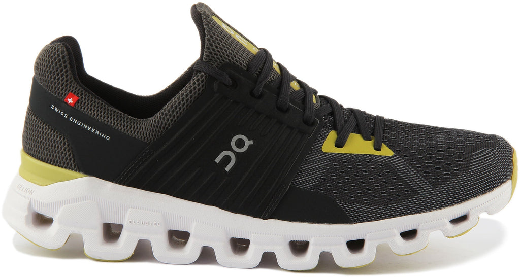 On Running Cloudswift In Grey Black For Men