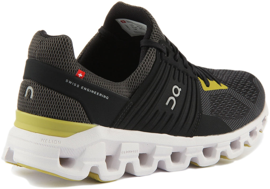 On Running Cloudswift In Grey Black For Men