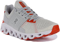 On Running Cloudswift In Grey Orange For Men