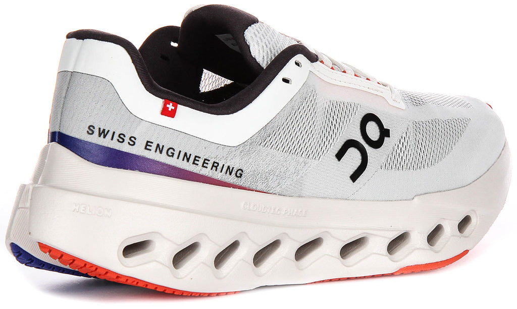 On Running Cloudsurfer Next In Grey Orange For Women