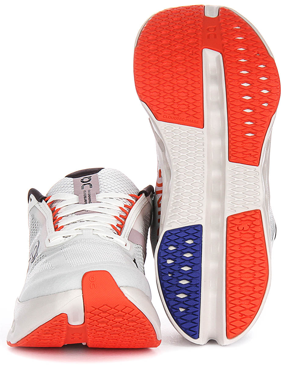 On Running Cloudsurfer Next In Grey Orange For Women