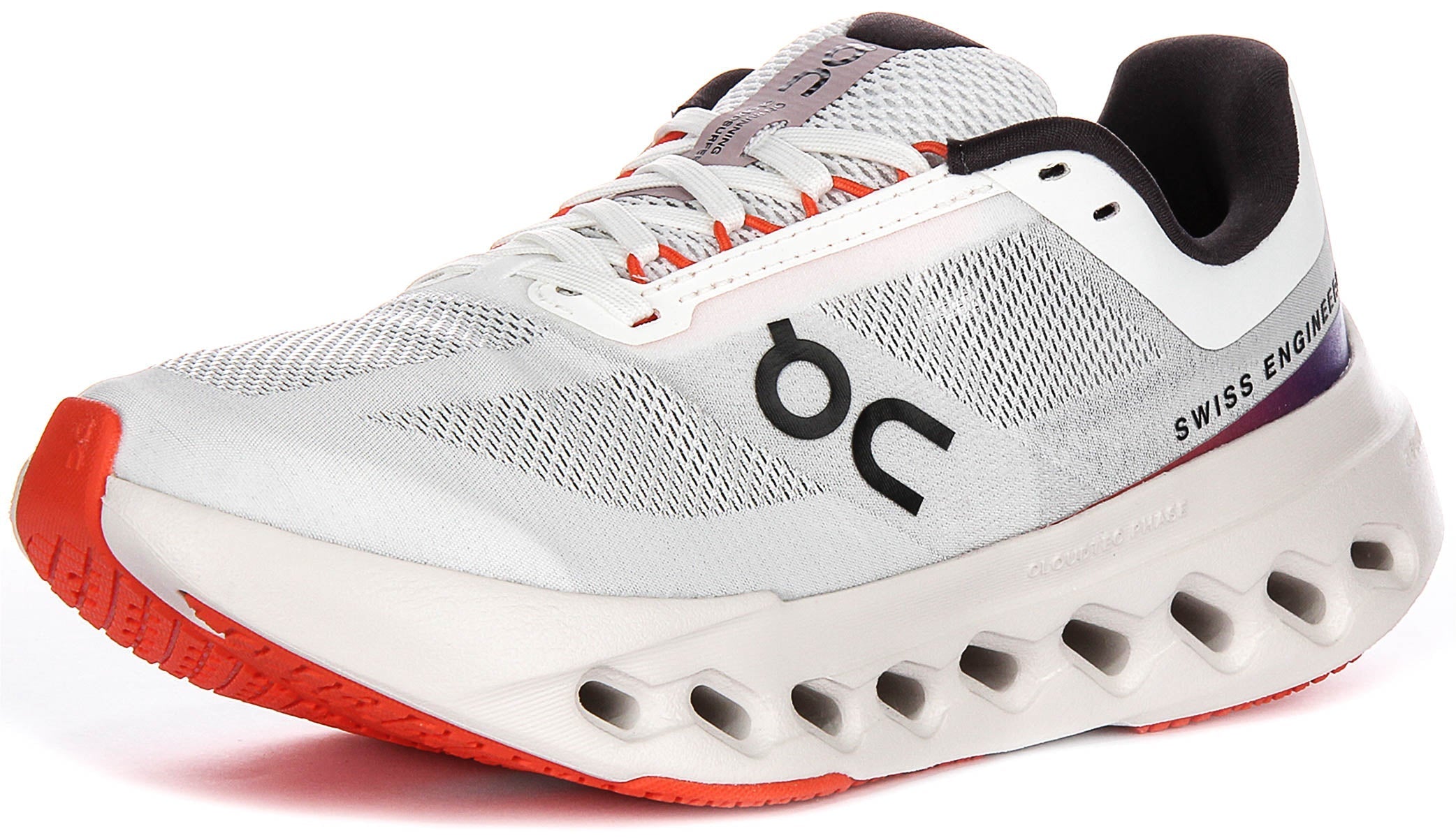 On Running Cloudsurfer Next In Grey Orange For Women