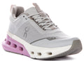 On Running Cloudnova X In Grey Pink