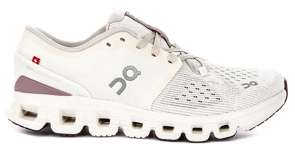 On Running Cloud X 4 In Ivory For Women