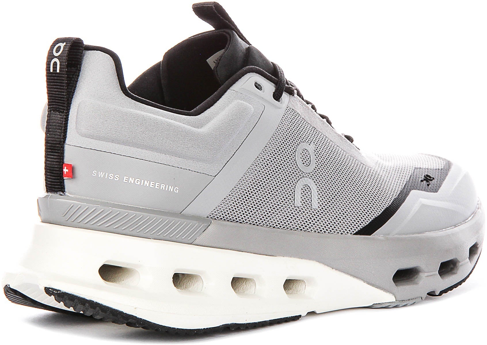 On Running Cloudnova X In Light Grey For Men