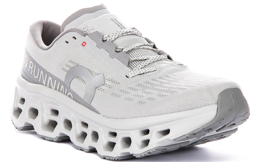 On Running Cloudmonster 3 In Light Grey For Men