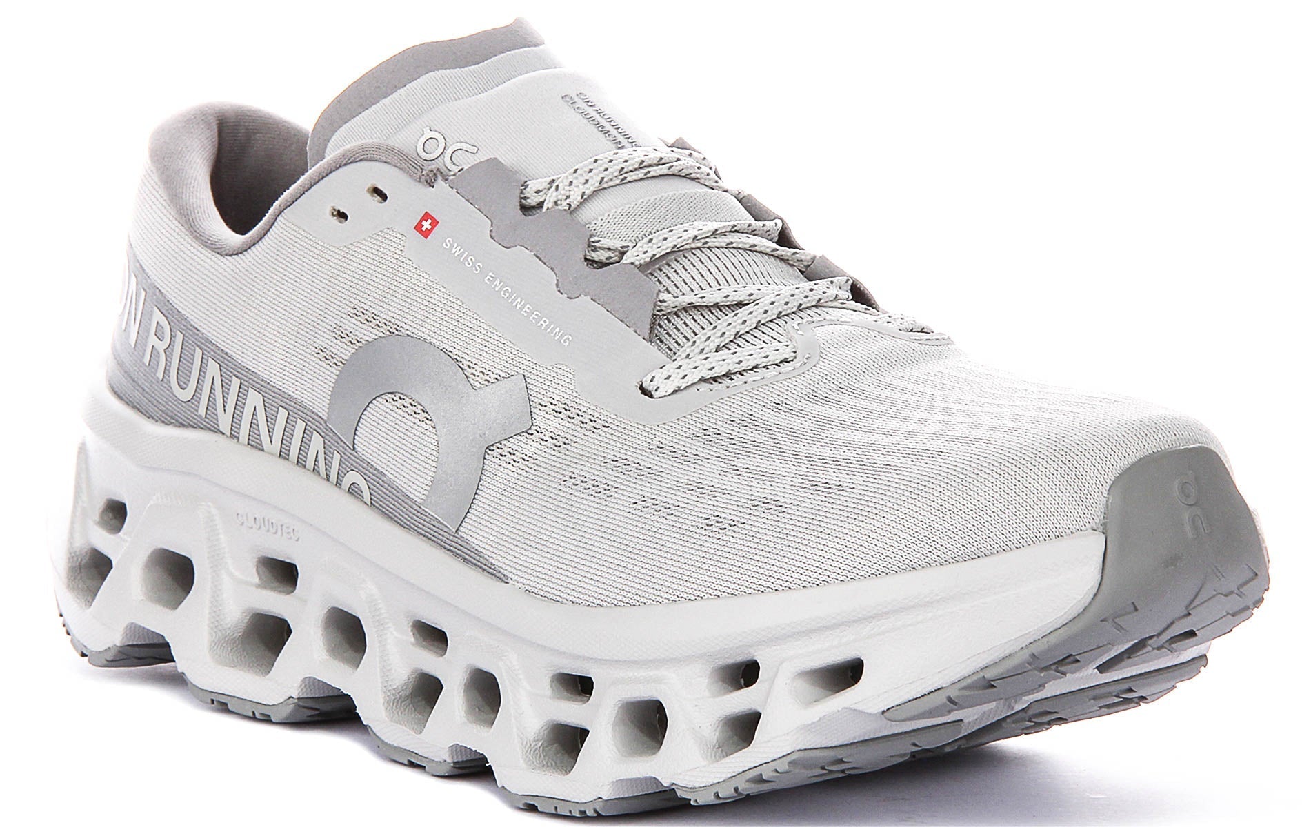 On Running Cloudmonster 3 In Light Grey For Men