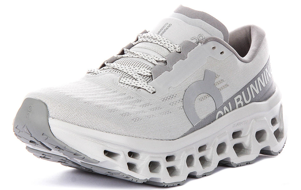On Running Cloudmonster 3 In Light Grey For Men
