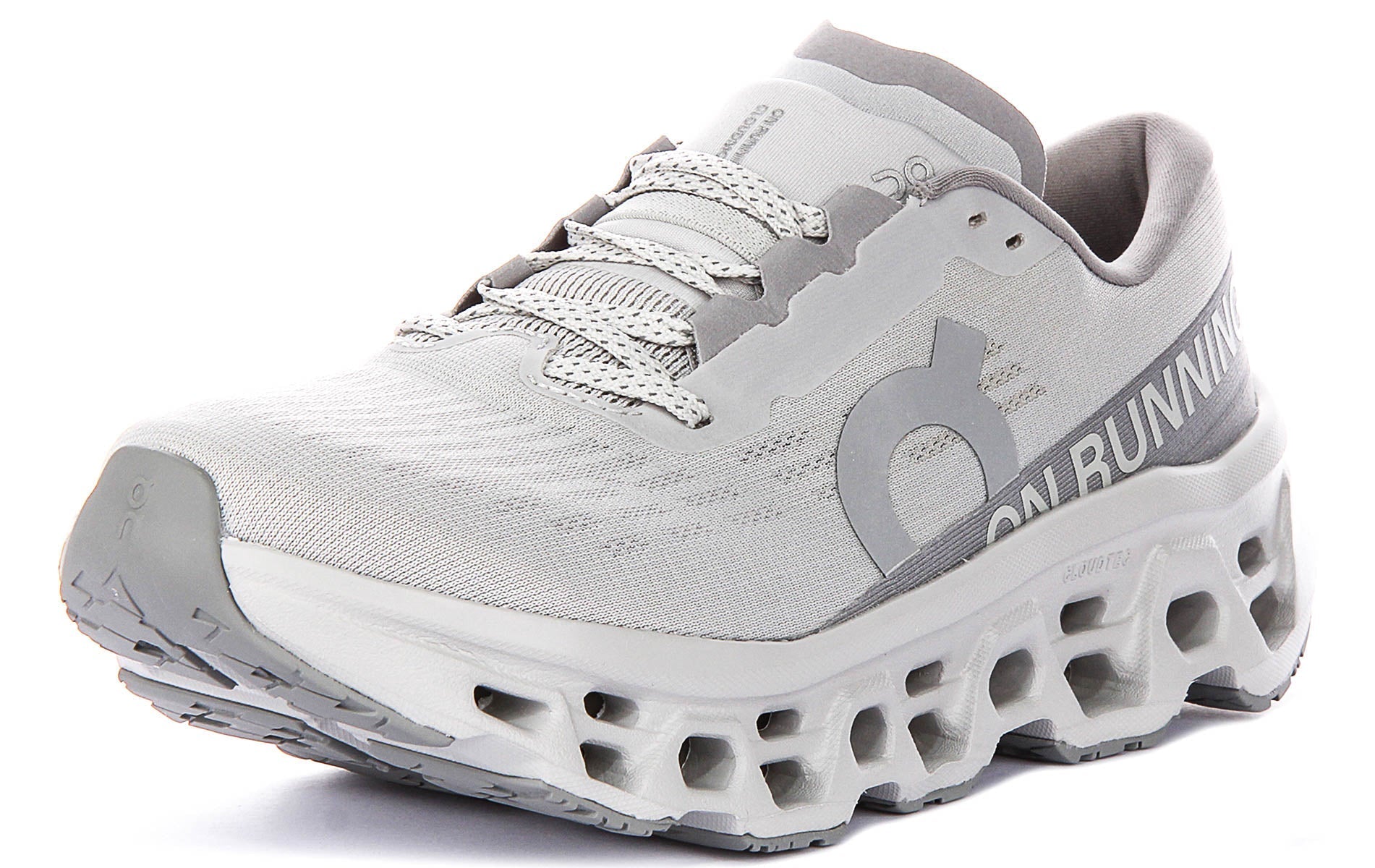 On Running Cloudmonster 3 In Light Grey For Men