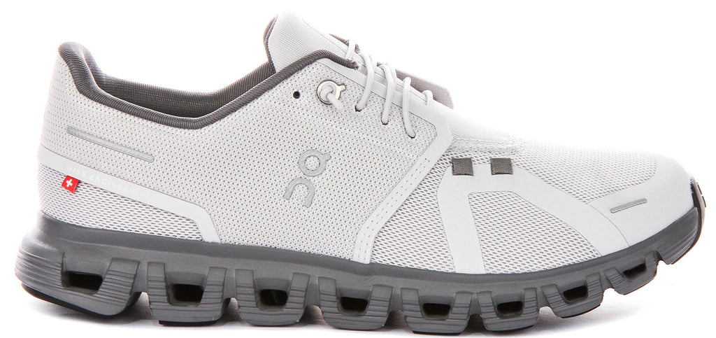 On Running Cloud 6 In Light Grey For Men