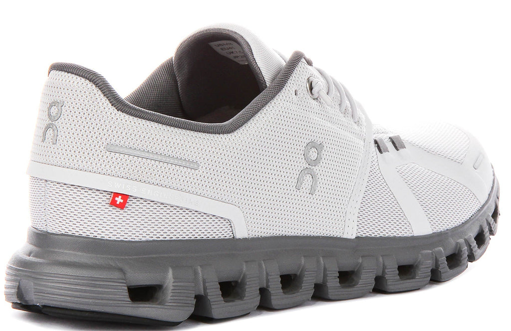 On Running Cloud 6 In Light Grey For Men