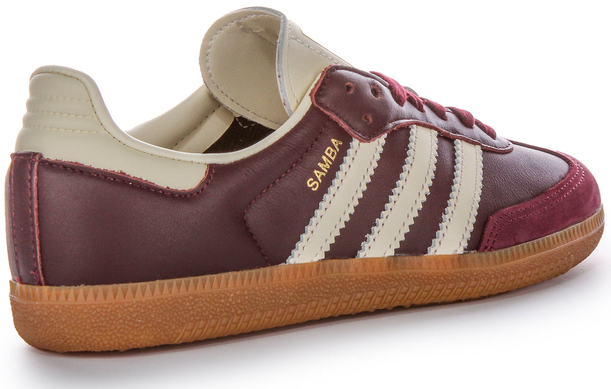 Adidas Samba OG In Maroon